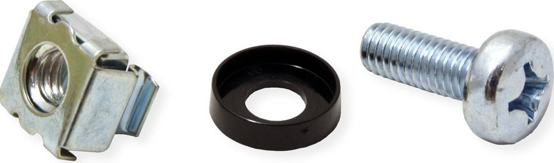 SCHROFF SCHROFF Nakrętki klatkowe, 32 sztuki, M6