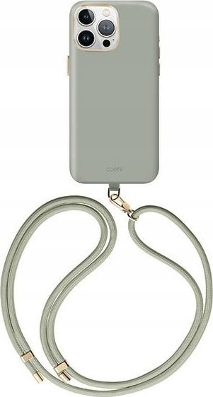Etui UNIQ Coehl Creme Apple iPhone 15 Pro Max Magnetic Charging szałwia/soft sage