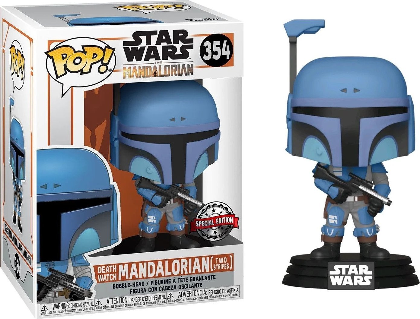 Figurka Funko Pop funko pop! the mandalorian 354 flashback blue se