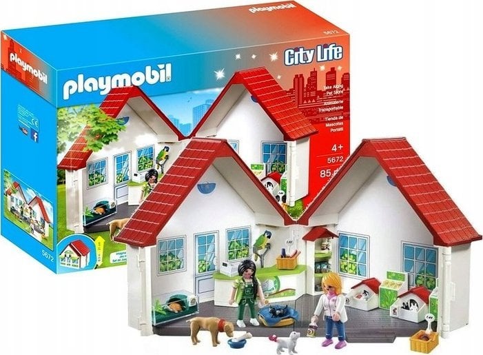 Playmobil Zestaw z figurkami City Life 71396 Przenośny sklep zoologiczny