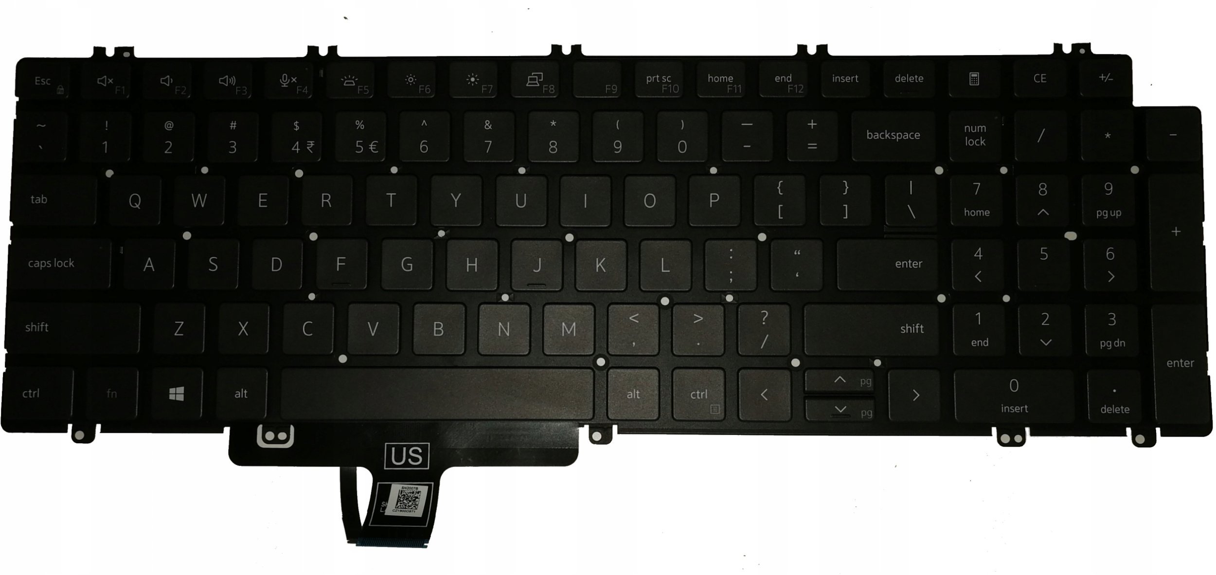 Pamięć do laptopa Dell Keyboard, Internal,