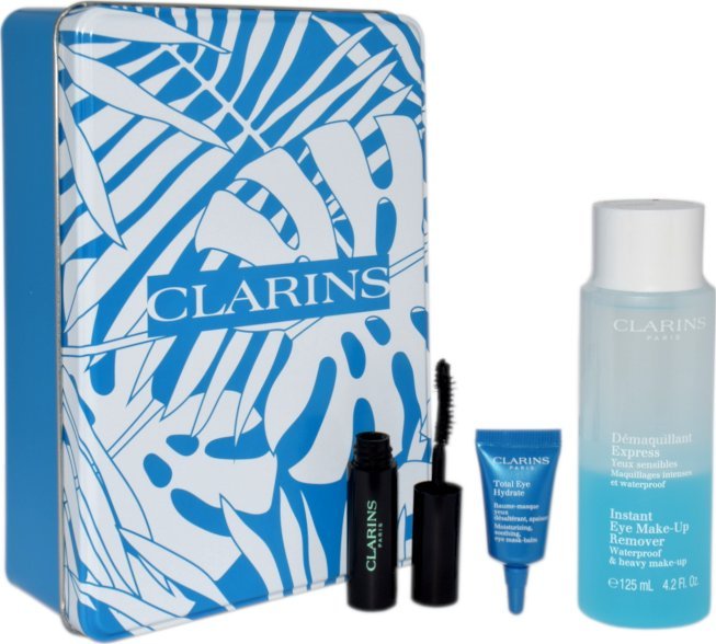 Clarins Clarins Set (Instant Eye Make-up Remover 125ml+ Total Eye Hydrate 3ml + Mascara 3ml)