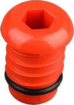 TI Group Korek do prób szczelności do rury PEX 20x2,0mm czerwony