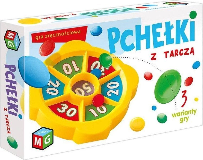 Multigra Gra zręcznościowa Pchełki z tarczą 05891