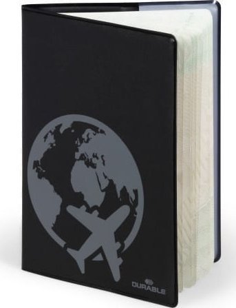 Durable ETUI NA PASZPORT Z OCHRONĄ RFID DURABLE CZARNE 1szt.