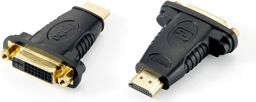 Adapter AV Equip HDMI - DVI-D czarny (118909)