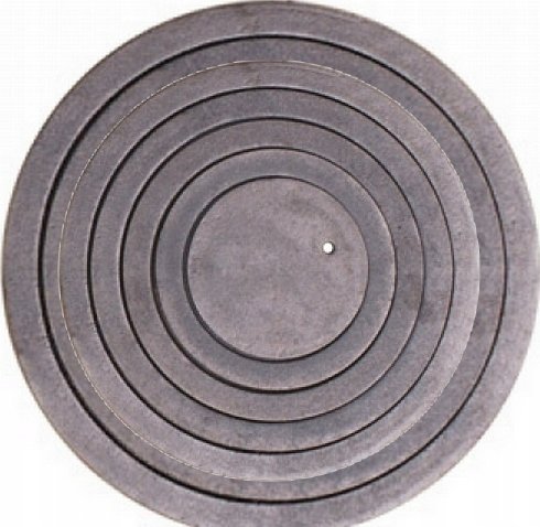 KRĘGI ŻELIWNE DO PŁYTY FAJERKI KRĄŻKI PIEC 36CM