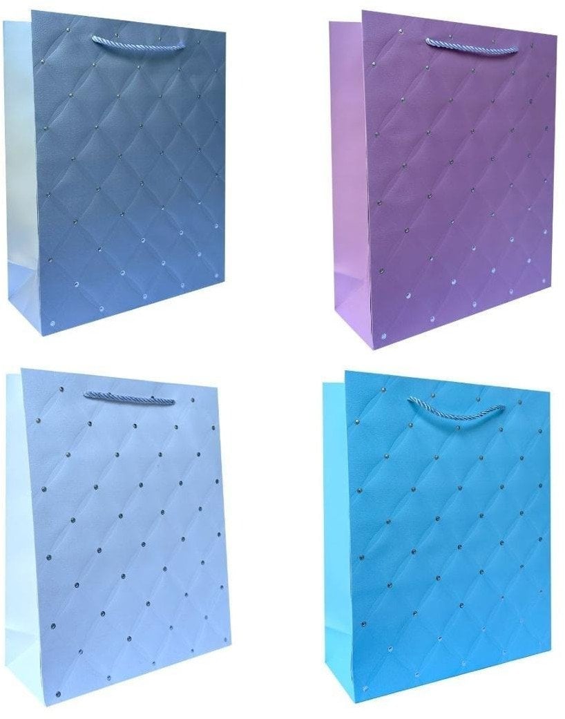 JU-PITER Torebka ozdobna prezentowa 18x23x10cm JP 3089C mix cena za 1 szt