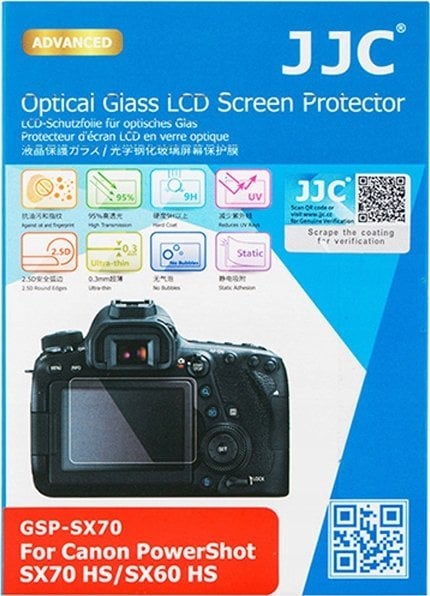 JJC Osłona LCD JJC GSP-SX70 szkło