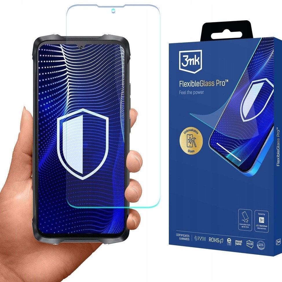 Cubot KingKong Power 3 - 3mk FlexibleGlass Pro