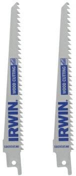 IRWIN BRZESZCZOT DO PIŁY SZABLASTEJ HCS 152mm do drewna i tworzyw sztucznych, zęby szybkotnące /2szt
