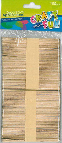 Starpak Kreatywne patyki drewniane