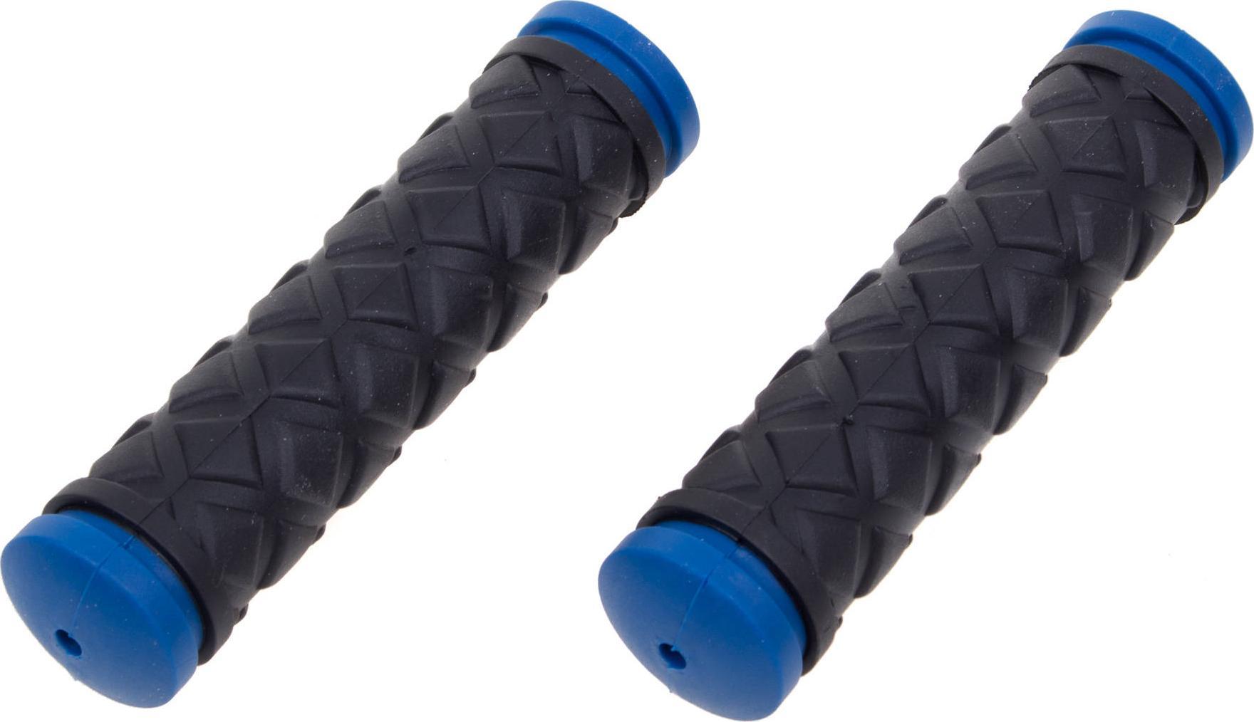 Verso Chwyty kierownicy Verso HL-G73 120mm czarno-niebieskie para Uniwersalny