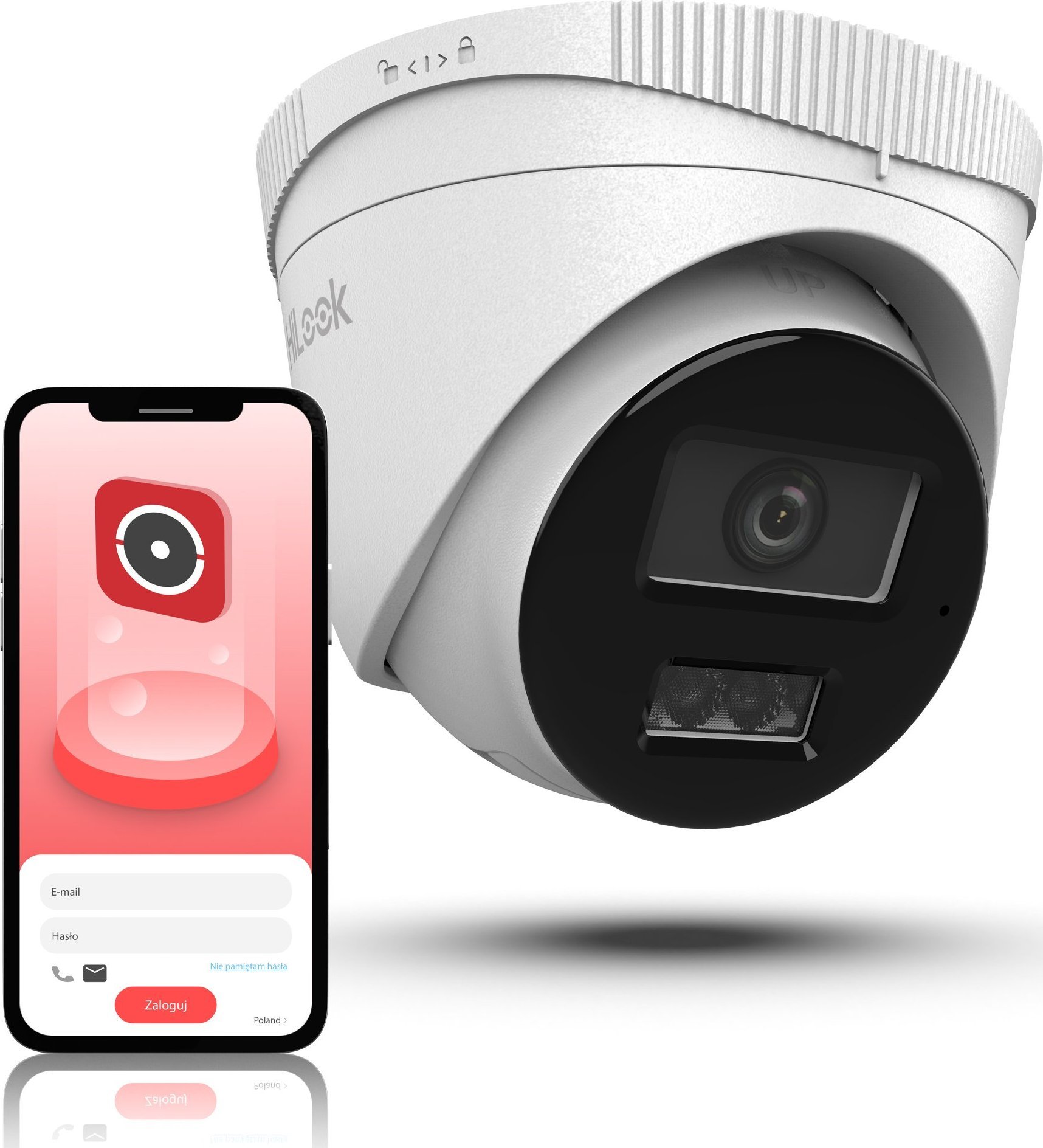 Kamera IP HiLook Kamera IP Hilook by Hikvision kopułka 4MP IPCAM-T4-30DL 2.8mm