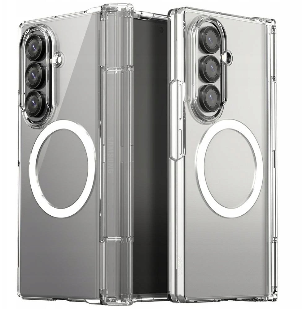 Etui Araree Nukin 360 M MagSafe Qi2 do Samsung Galaxy Z Fold7 przezroczysty