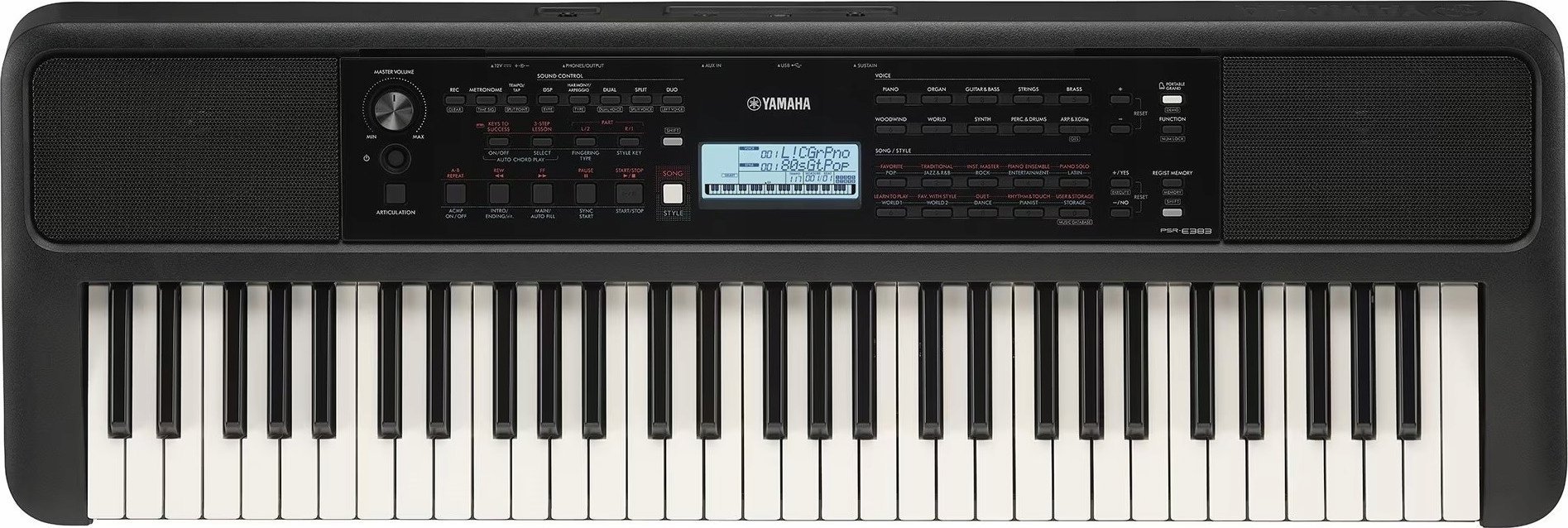 Yamaha PSR-E383 - Keyboard