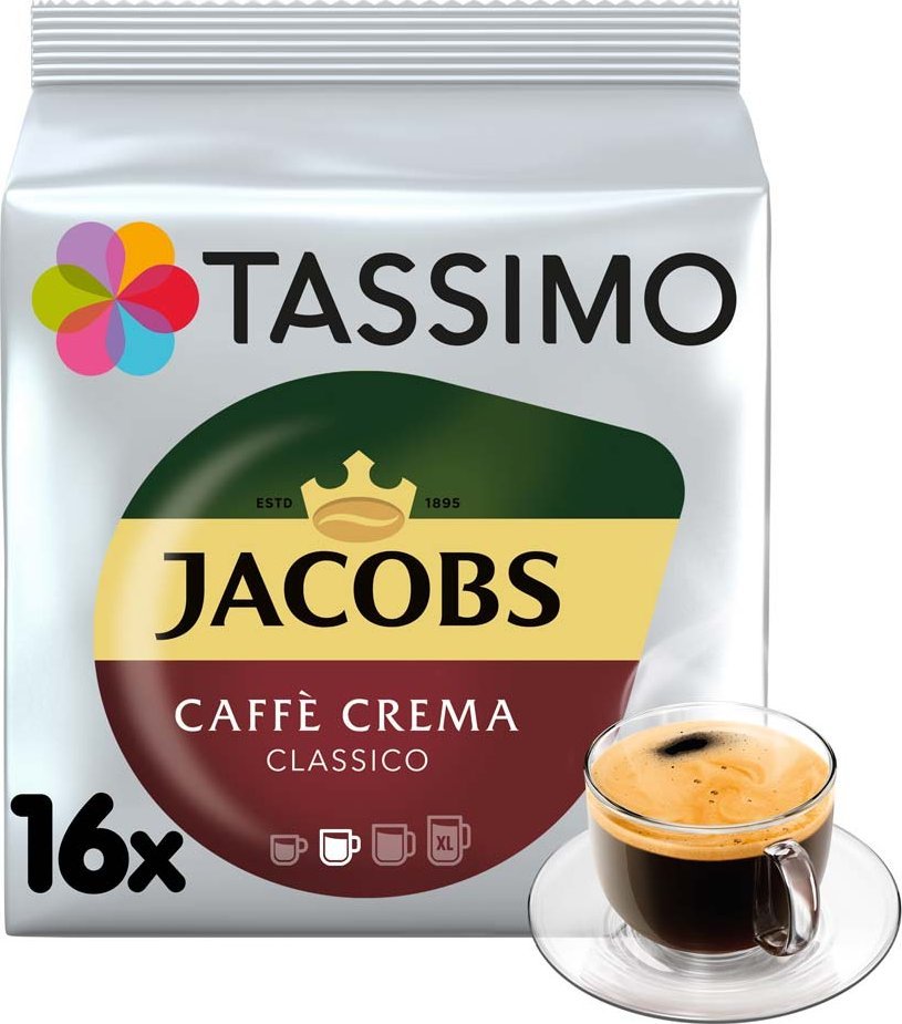 Tassimo Kapsułki Jacobs Caffe Crema Classico 16 szt.