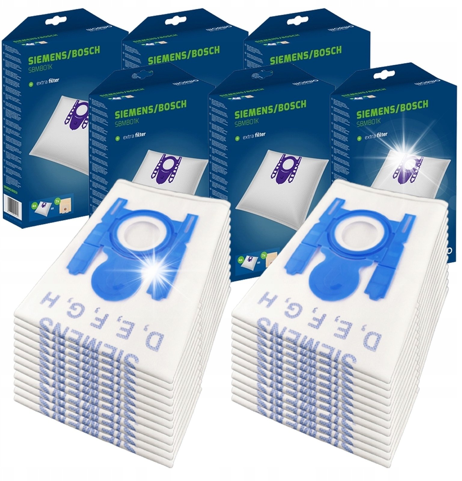 Worek do odkurzacza Jcpal 24x WORKI SBMB01K DO ODKURZACZA