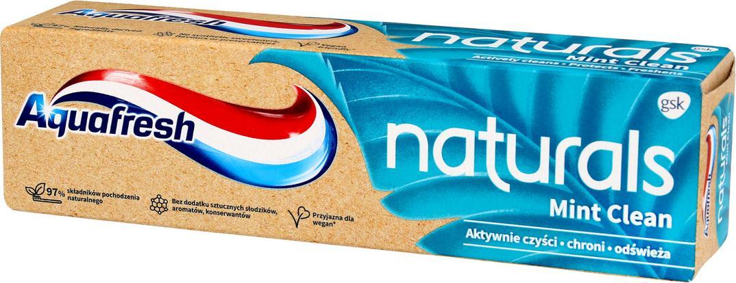 Aquafresh Pasta do zębów Naturals Mint Clean 75 ml