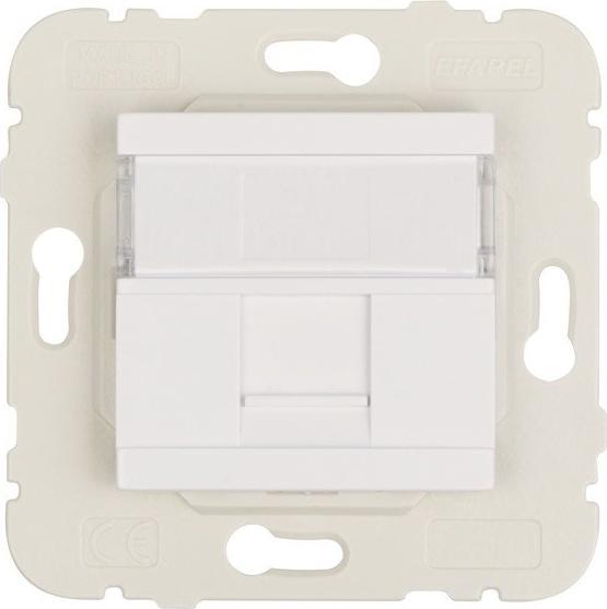 Efapel EFAPEL QUADRO45 GNIAZDO KOMPUTEROWE RJ45 KAT6 45455 KWBR BIAŁY