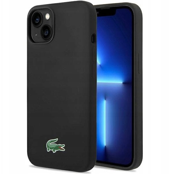 Lacoste LCHMP14SSLOK iPhone 14 / 15 / 136.1" czarny/black hardcase Silicone MagSafe