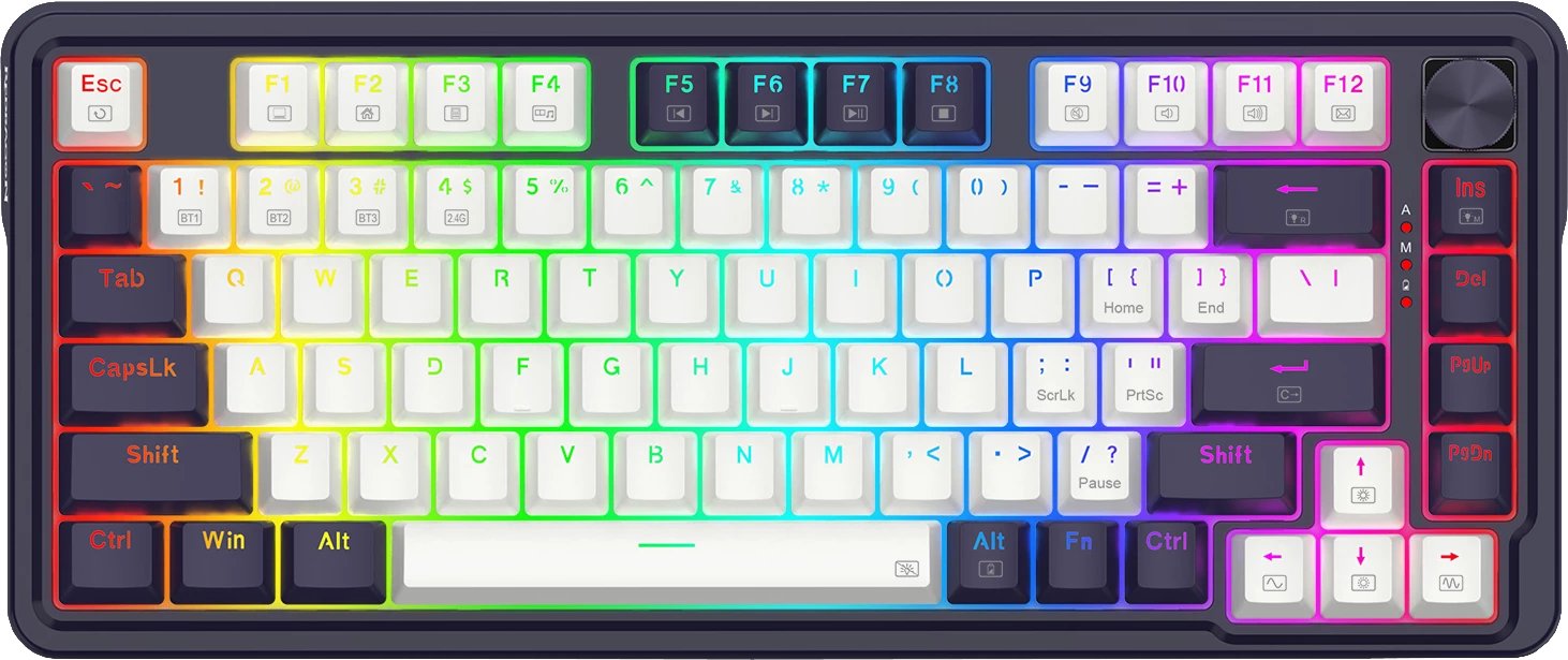 Klawiatura Redragon Ucal Magnetic (K673WB-RGB-M)