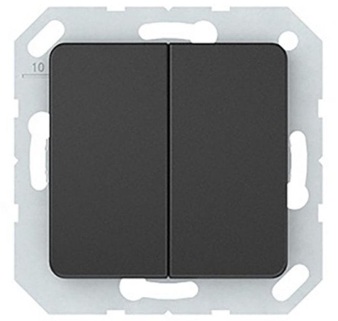 TWO GANGS SWITCH ANTRAC. P510-020-02 SL