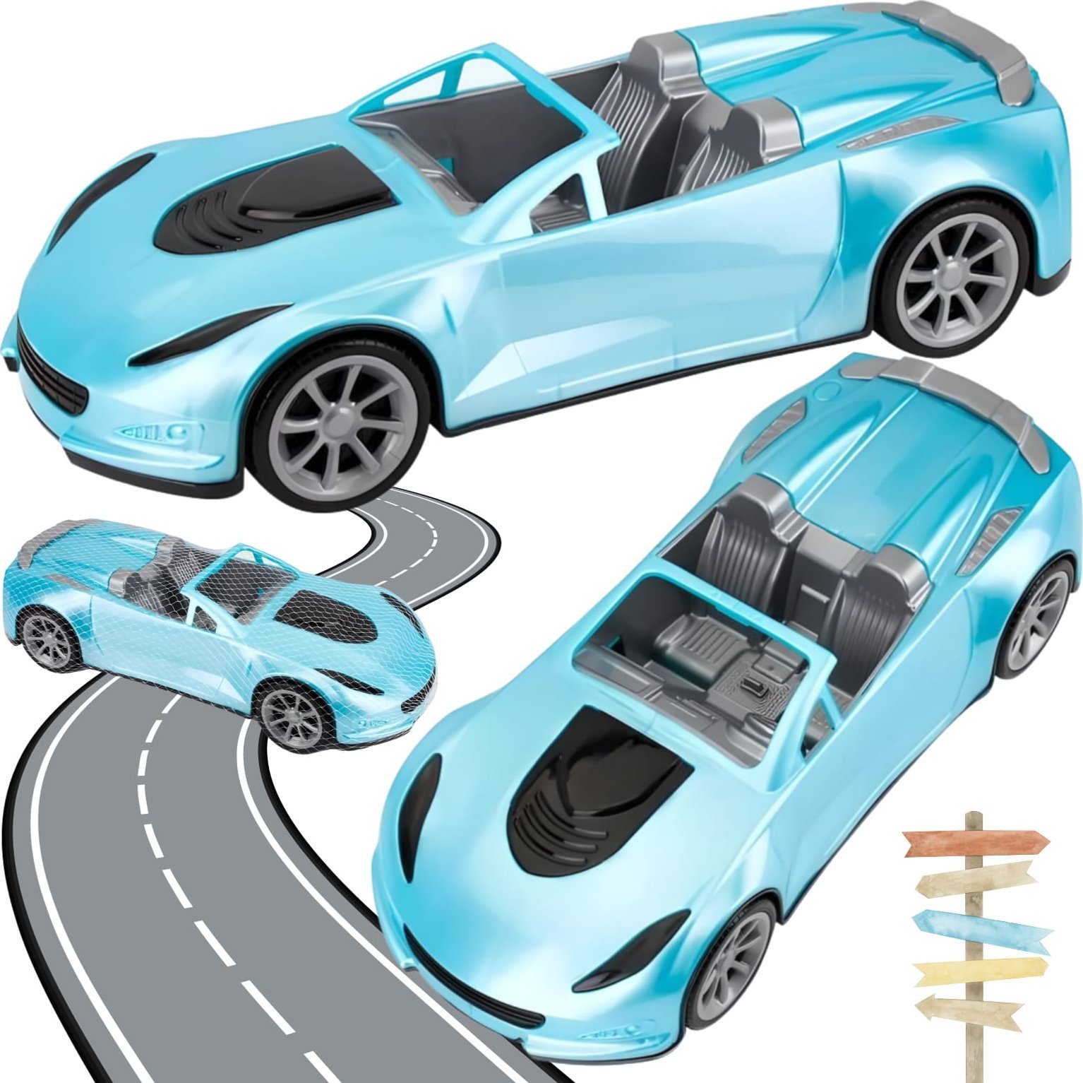 Technok KABRIOLET SAMOCHÓD AUTO TECHNOK ZABAWKA DLA DZIECI MEGA ZABAWA