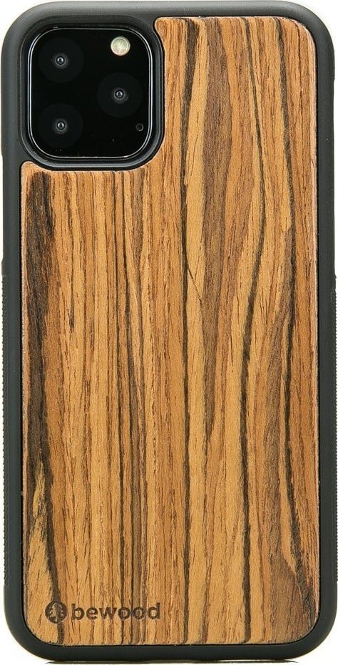 BeWood Drewniane Etui na iPhone 11 PRO OLIWKA