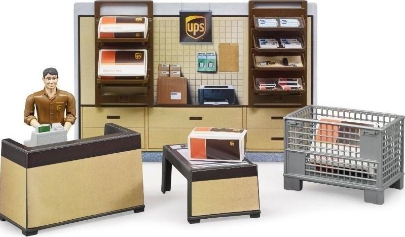 Figurka Bruder bWorld - Centrum logistyczne UPS