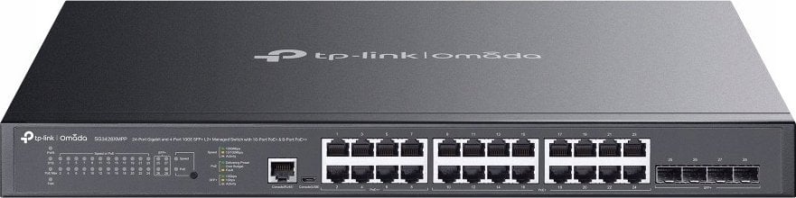 Switch TP-Link TP-Link Omada SG3428XMPP V1.8 - switch - 24 ports - managed - rack-mountable