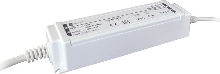 BREVE Zasilacz LED 12V DC 60W 5A IP65 /z zabezpieczeniami/ ZLDP 60-12YCL 19712-9039