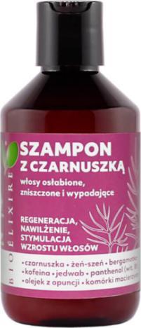 Bioelixire BIOELIXIRE Szampon z czarnuszką do włosów suchych 300ml