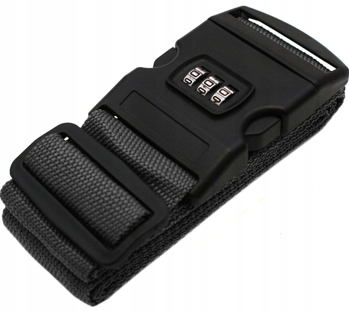 UNIWERSALNY PAS ZABEZPIECZAJĄCY DO WALIZKI SPINAJĄCY 180x5CM NA SZYFR PROWORLD SZARY