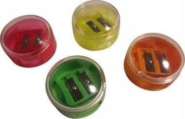 BTS Temperówka strugaczka podwójna z pojemnikiem