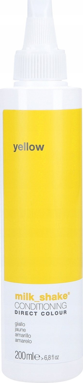 Milk Shake Milk Shake, Direct Colour, Ammonia-Free, Hair Colour Conditioner, Yellow, 200 ml For Women