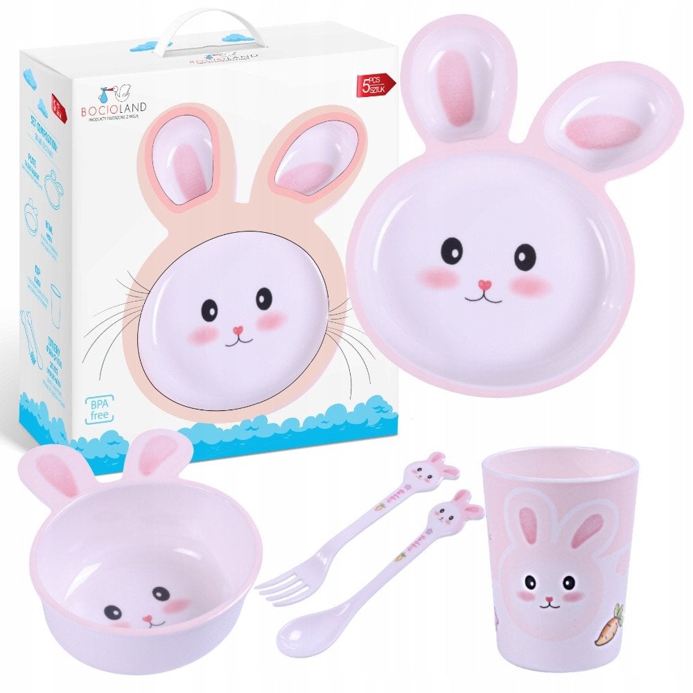 5620 ZESTAW NACZYŃ 5-EL KRÓLIK BL562