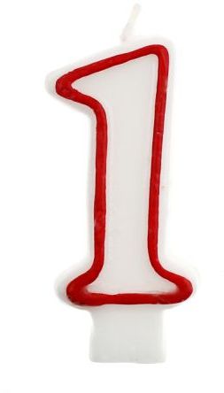 GoDan Ĺšwieczka cyferka 1