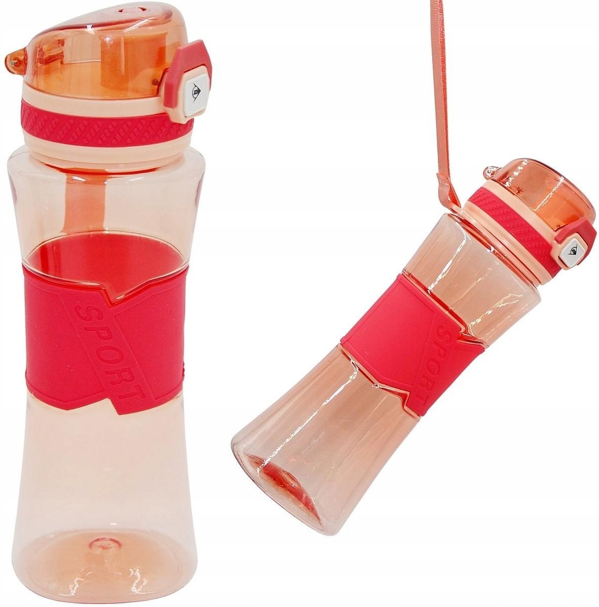 BIDON BUTELKA SPORTOWA DUNLOP 500ML - CZERWONY