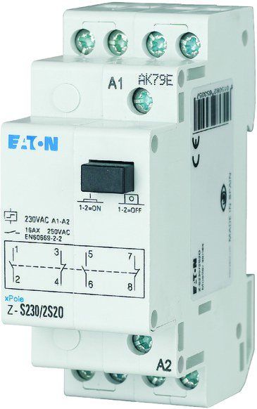 Eaton Przekaźnik impulsowy 16A 230V AC 2Z 2R Z-S230/2S2O (265305)