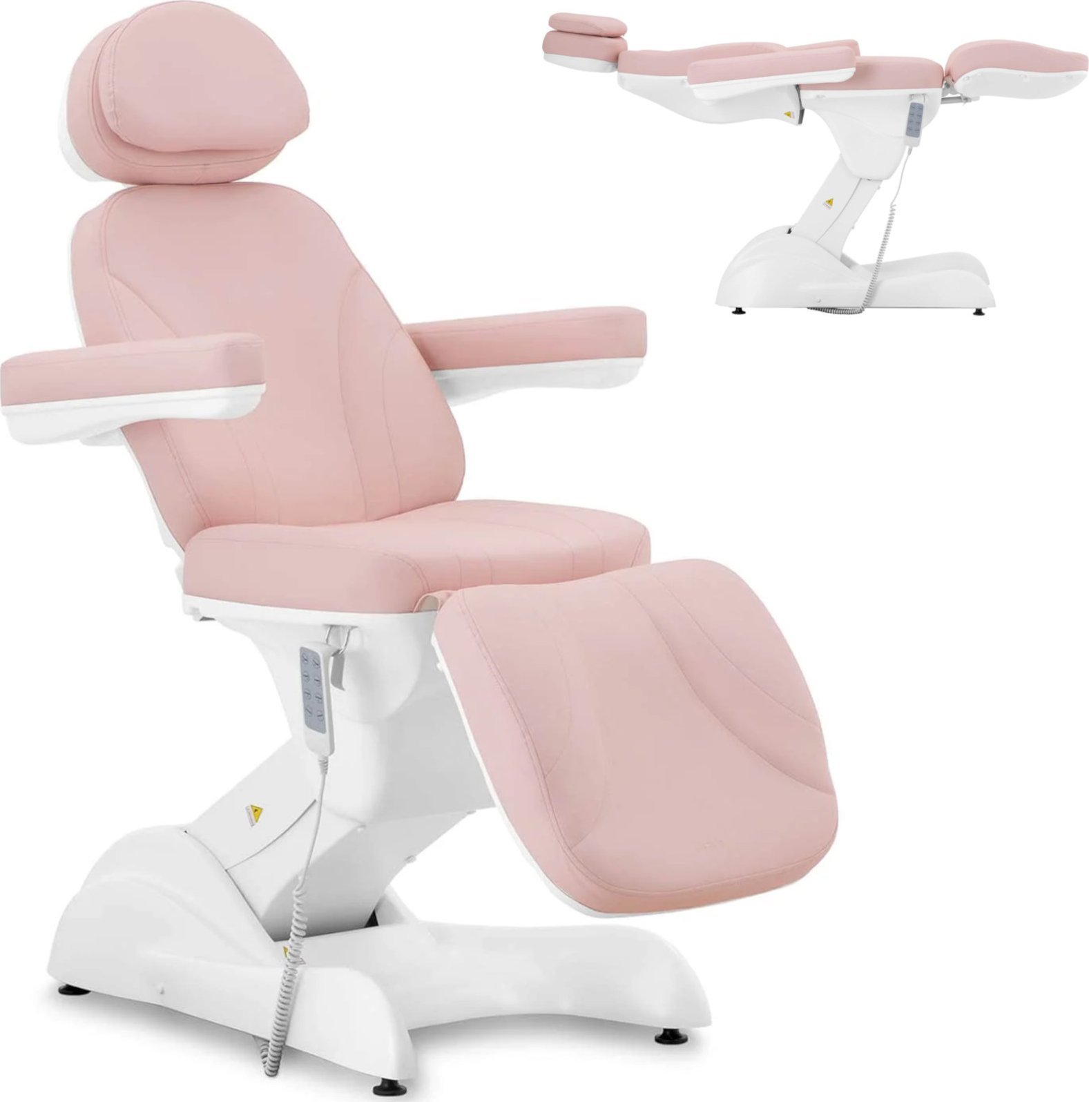 Physa Fotel kosmetyczny do tatuażu masażu spa ACIREALE - różowy Fotel kosmetyczny do tatuażu masażu spa ACIREALE - różowy