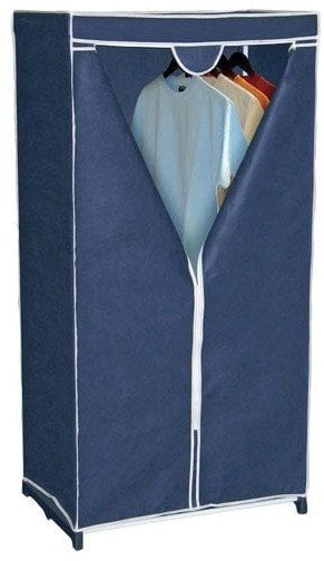 Fabric wardrobe Armadio Export 75x50x150cm blue 8004226004226
