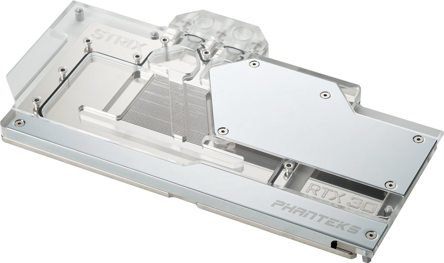 Phanteks PHANTEKS Glacier G30 Strix for ASUS Strix RTX 3080, D-RGB - chrome