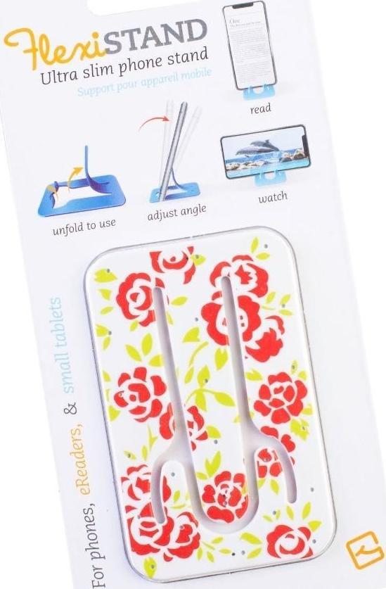 Podstawka Thinking Gifts FlexiStand podstawka pod telefon - Roses - Róże