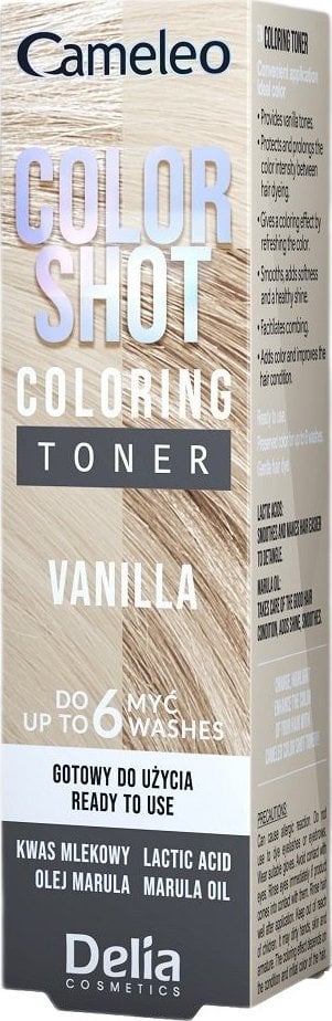 Cameleo Color Shot toner do włosów Vanilla 60ml