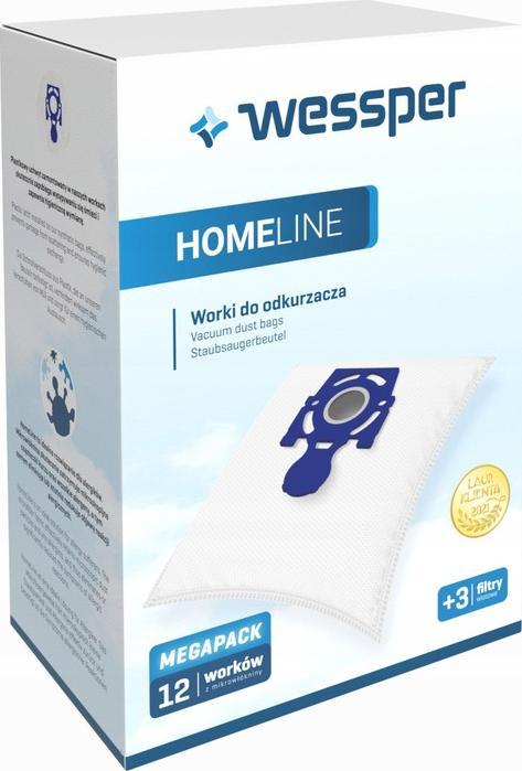 Worek do odkurzacza Wessper 12x WORKI DO ZELMER ODYSSEY METEOR 2 ELF 2