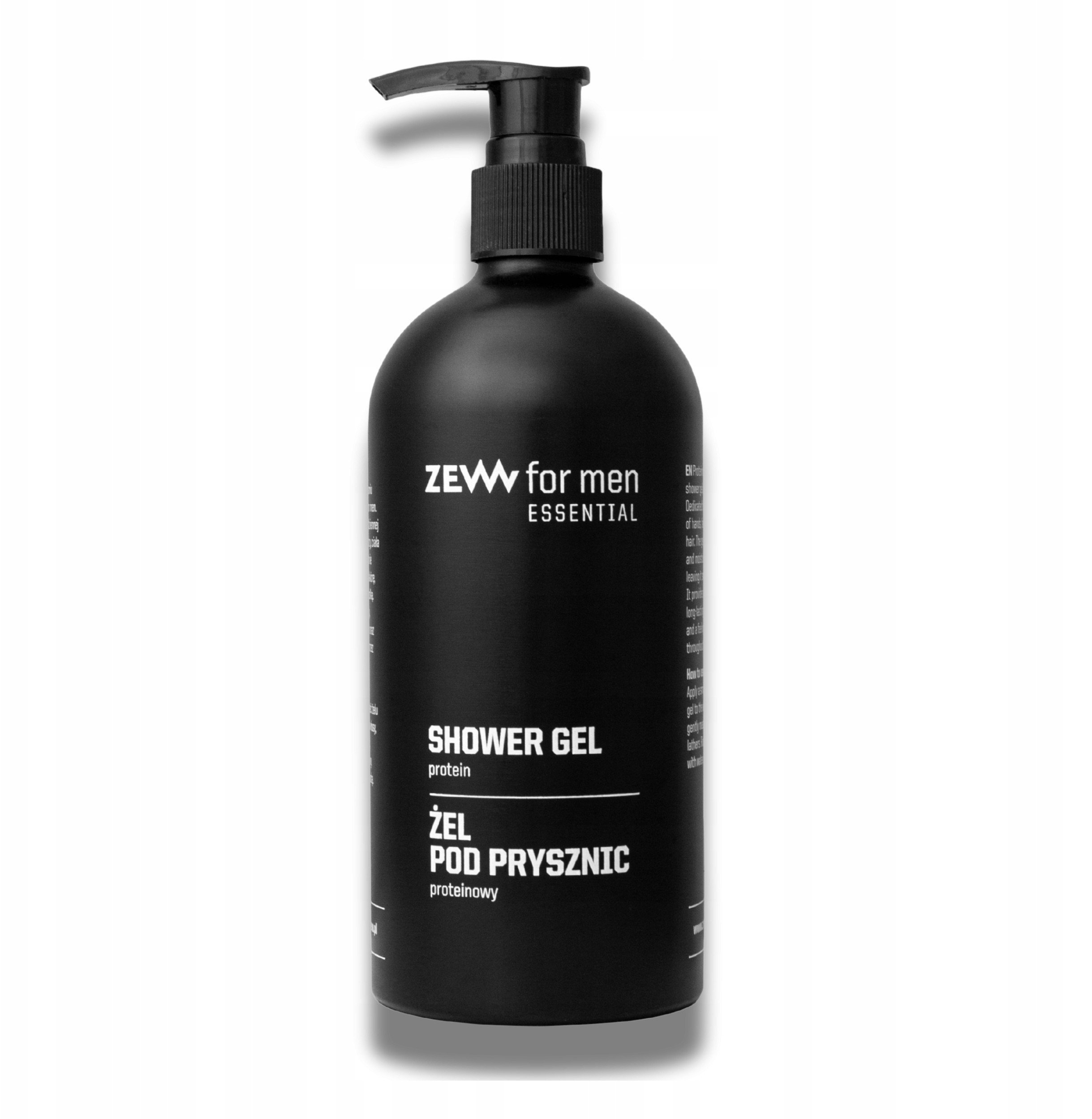 ZEW FOR MEN_Essential naturalny żel pod prysznic z proteinami 400ml