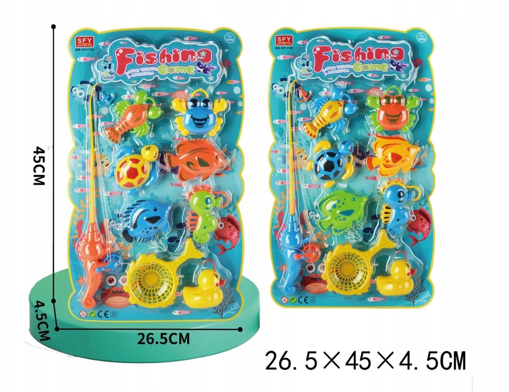 Wędka z rybkami G210244 86055