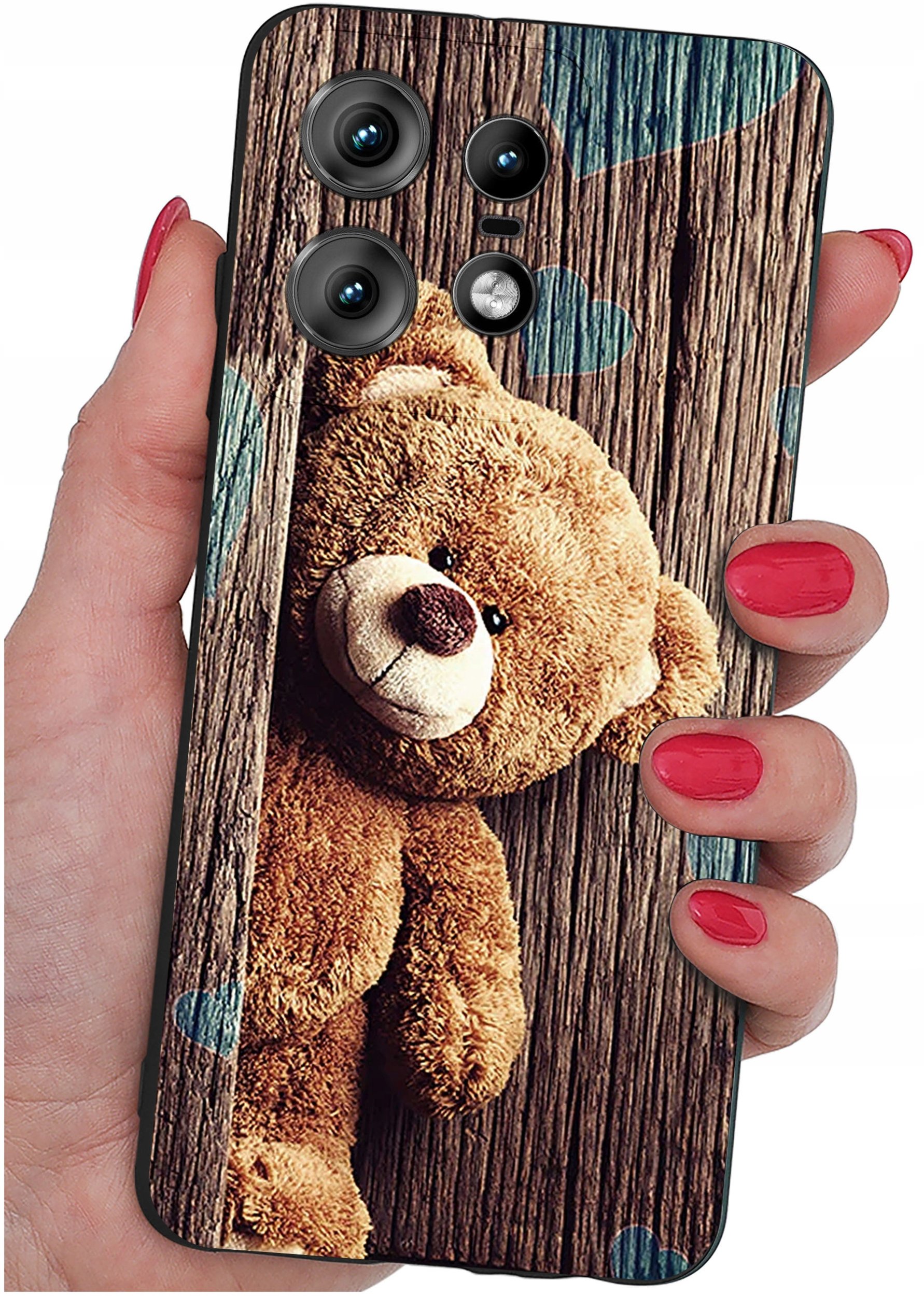 krainaGSM Etui do Motorola Moto EDGE 50 Pro WZORY SILIKONOWE MATT CASE