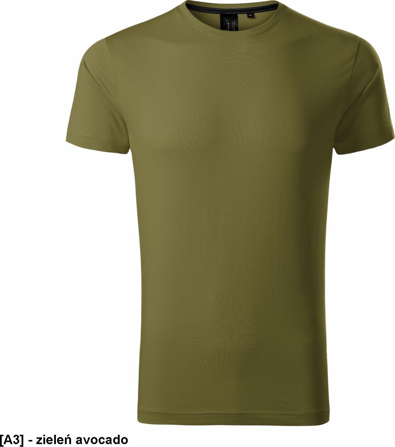 MALFINI Exclusive 153 - ADLER - Koszulka męska, 160 g/m, 100% SUPIMA bawełna, - zieleń avocado 2XL